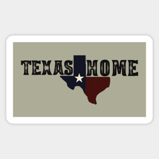 Texas Homes (dark) Sticker